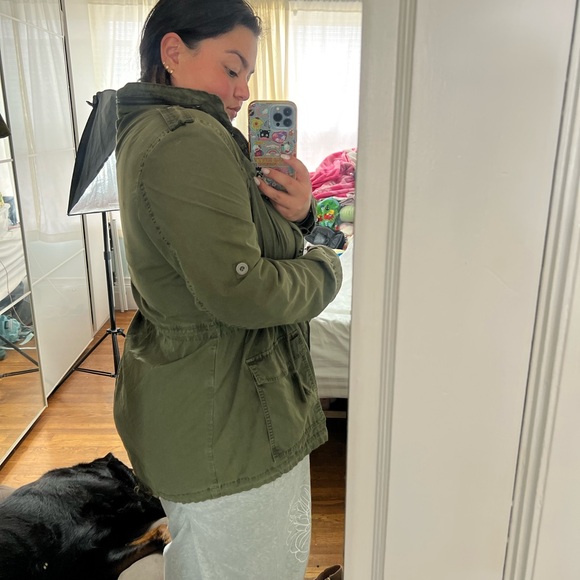 Levi’s long line parka utility jacket - Picture 6 of 8